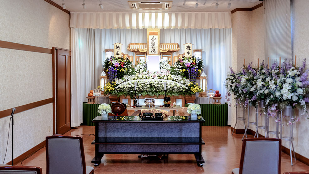 桐生典礼会館の家族葬式場